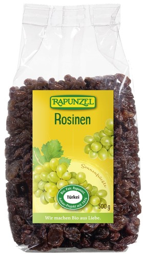 Rapunzel rosinen - rapunzel, (6x500g)