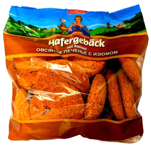 Dovgan haferkekse mit rosinen - haferkekse,