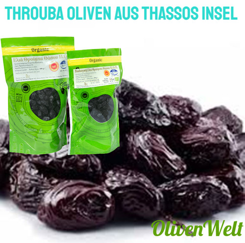 Throumba oliven aus thassos - throumba,