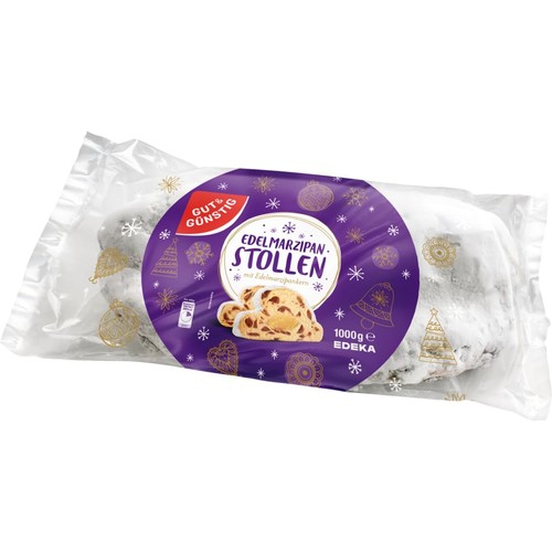 Christstollen mit marzipan und - marzipan,